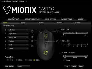 Un mouse performant si cu design modern - Setari