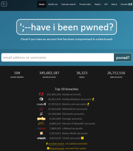 Afla cat de sigura este parola creata de tine - Haveibeenpwned